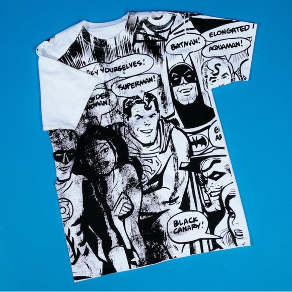 The Hundreds X DC Comics Collaboration Copy T-Shirt in White - Large - Picture 9 of 9